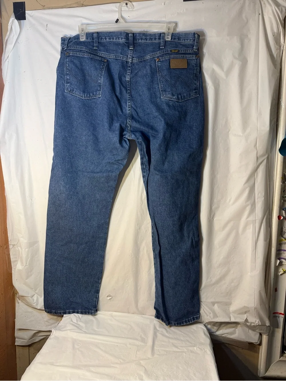 Wrangler Cowboy Cut Original Fit Jeans Stonewash Style 13MWZGK men’s size 42x32